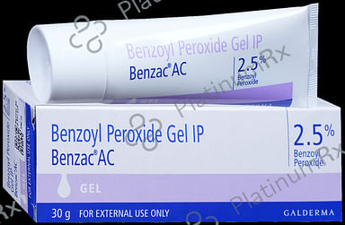 Benzac AC 2.5% Gel 30gm