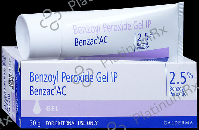 Benzac AC 2.5% Gel 30gm