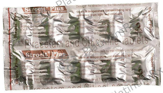 Strocit Plus 500/800mg Tablet 10s