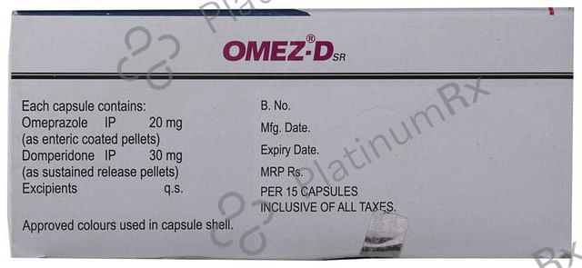 Omez-Dsr 30/40mg Capsule 15s