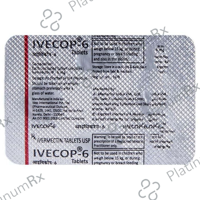 Ivecop 6mg Tablet 1s