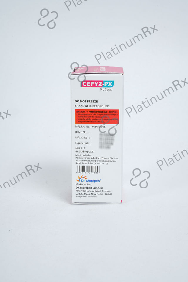 Cefyz PX 50mg Dry Syrup 30ml