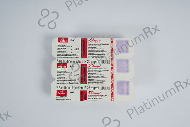 Peptac 25mg Injection 2ml