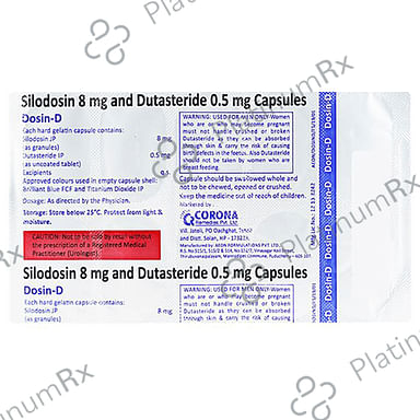 Dosin D 8/0.5mg Capsule 10s