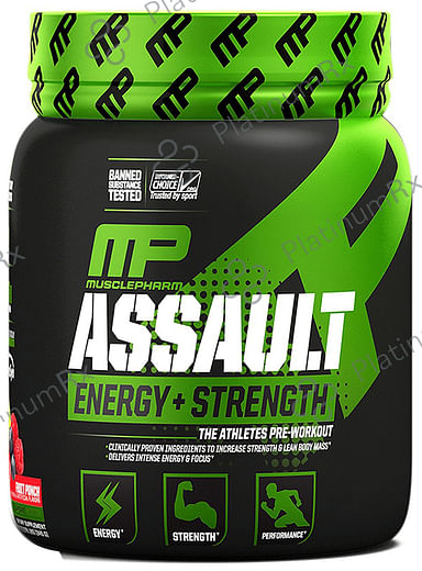 Muscle Pharm Assault Pre-Workout Powder Fruit Punch