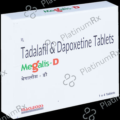 Megalis D 10/30mg Tablet 4s