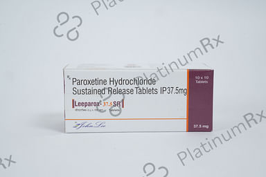 Leeparox 37.5mg Tablet SR 10s