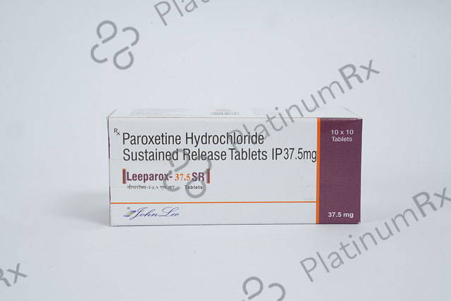 Leeparox 37.5mg Tablet SR 10s