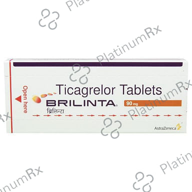Brilinta 90mg Tablet 14s