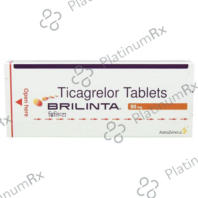 Brilinta 90mg Tablet 14s