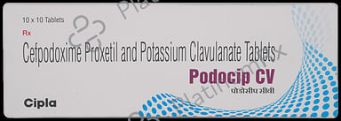 Podocip CV 200/125mg Tablet 10s