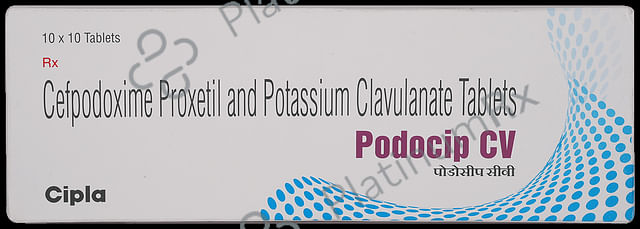 Podocip CV 200/125mg Tablet 10s