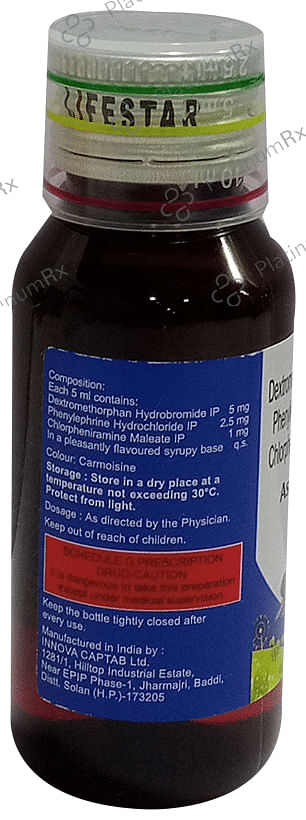 Asthakind DX Cherry Junior Syrup 60ml