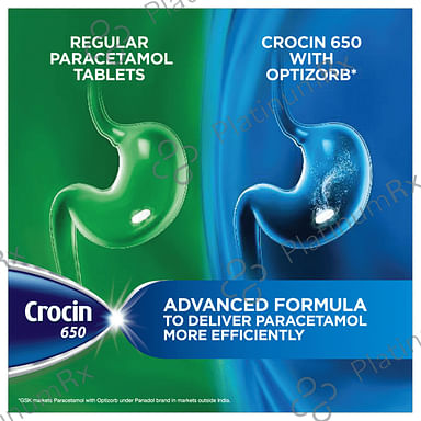 Crocin Advance 500mg Tablet 20s