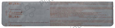 Clexane 60mg Injection 1s
