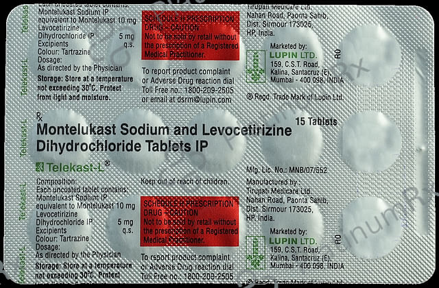 Telekast L 5/10mg Tablet 15s