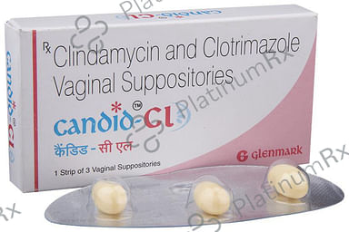 Candid CL 100/200mg Vaginal Suppository 3s