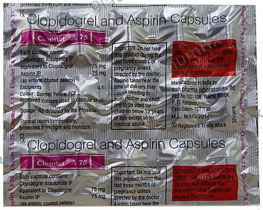 Clopilet A 75/75mg Capsule 15s