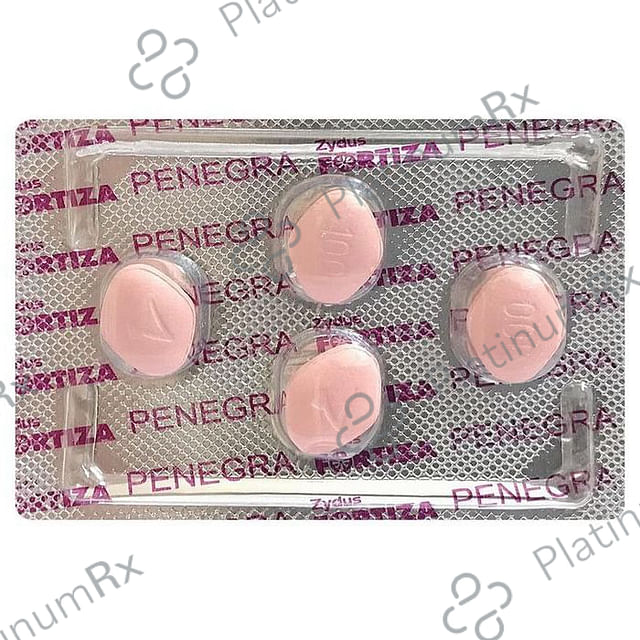 Penegra 100mg Tablet 4s