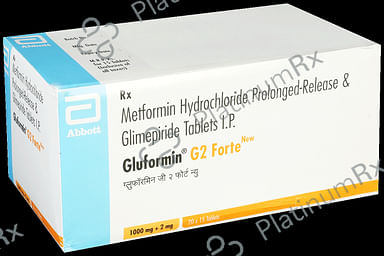 Gluformin G2 Forte New 2/1000mg Tablet PR 15s