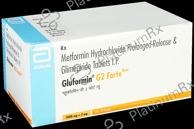 Gluformin G2 Forte New 2/1000mg Tablet PR 15s