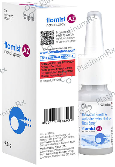Flomist AZ Nasal Spray 9.8gm