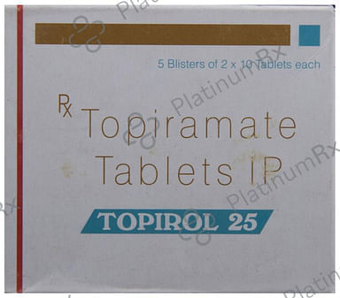 Topirol 25mg Tablet 10s