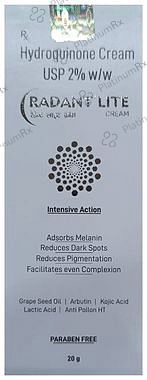 Radant 2% Lite Cream 20ml