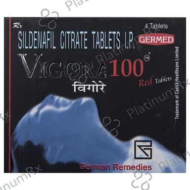 Vigore 100mg Red Tablet 4s