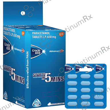Crocin Advance 500mg Tablet 20s