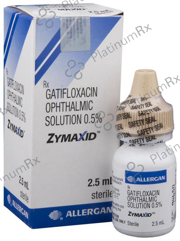 Zymaxid 0.5% Ophthalmic Solution 1s