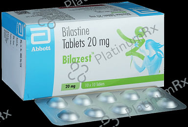 Bilazest 20mg Tablet 10s