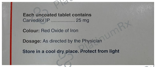 Carloc 25mg Tablet 10s