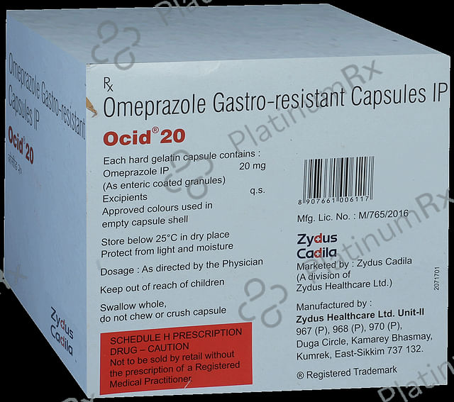 Ocid 20mg Capsule 20s