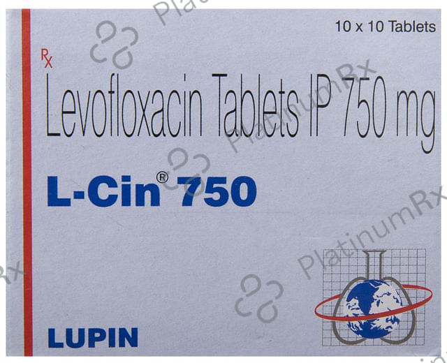L Cin 750mg Tablet 10s