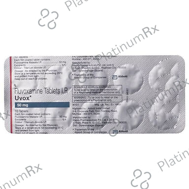 Uvox 50mg Tablet 10s