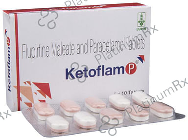 Ketoflam P 100/325mg Tablet 10s