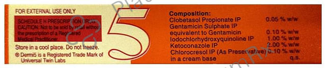 Dermi 5 Plus Cream 15gm