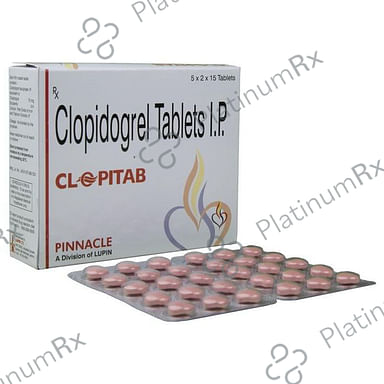 Clopitab 75mg Tablet 15s