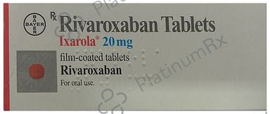 Ixarola 20mg Tablet 14s