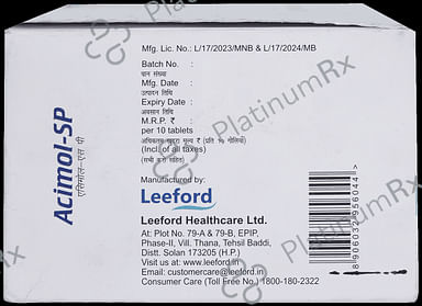 Acimol SP Tablet 10s