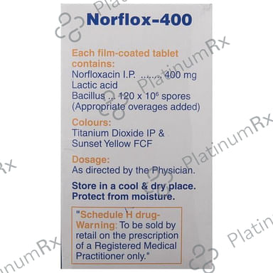 Norflox 400mg Tablet 10s