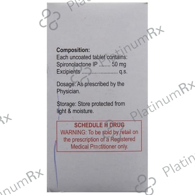 Aldactone 50mg Tablet 15s