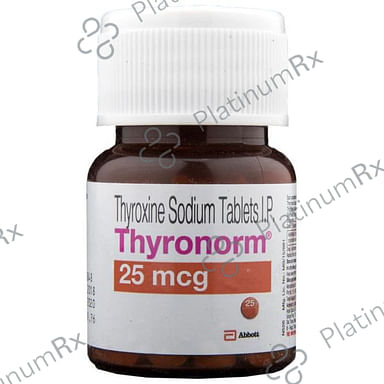 Thyronorm 25mcg Tablet 120s