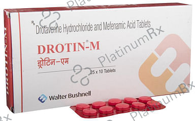 Drotin M 80/250mg Tablet 10s
