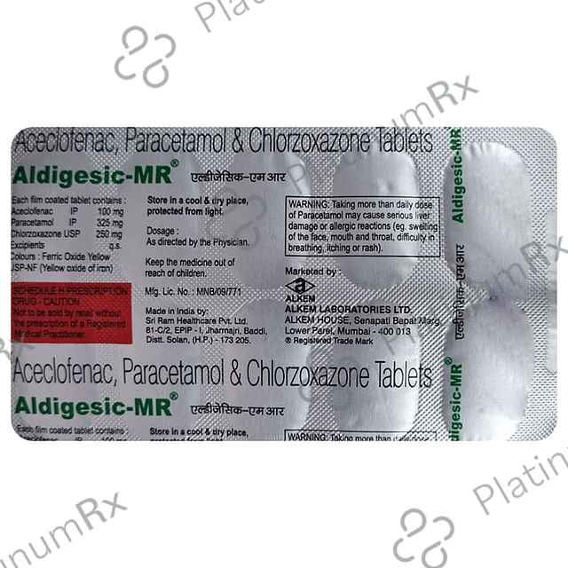 Aldigesic MR Tablet 10s