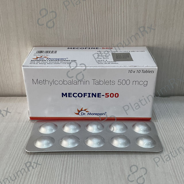 Mecofine 500mcg Tablet 10s