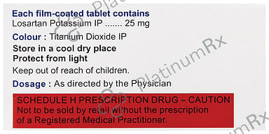 Cosart 25mg Tablet 10s