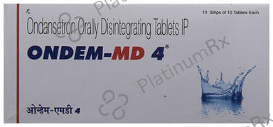 Ondem MD 4mg Tablet 10s
