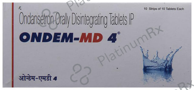Ondem MD 4mg Tablet 10s